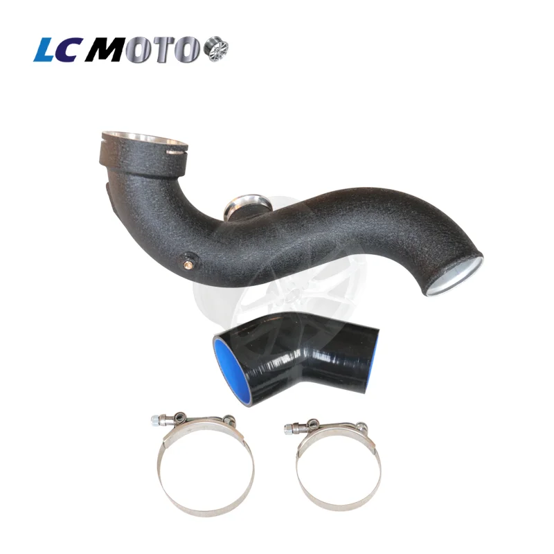 Aluminum Chargepipe With Elbow Hose For BMW 335D N57