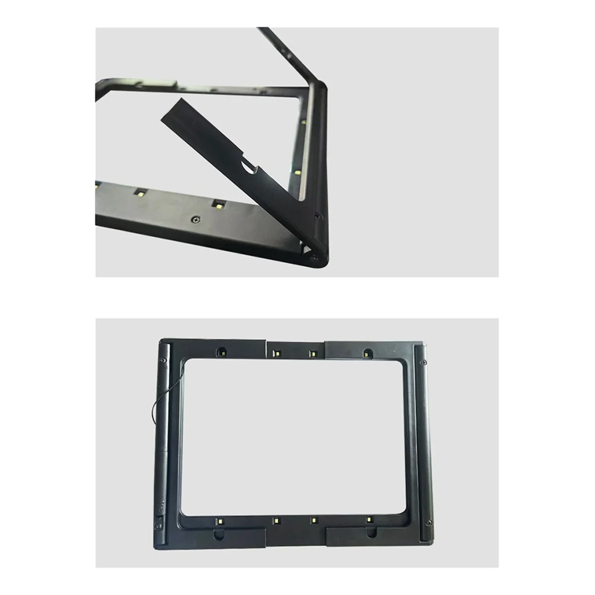 A002 Reading Magnifier 3X Large Full Page Foldable Desktop Magnifying Glass with LED Lights for Seniors Vision Book Reading