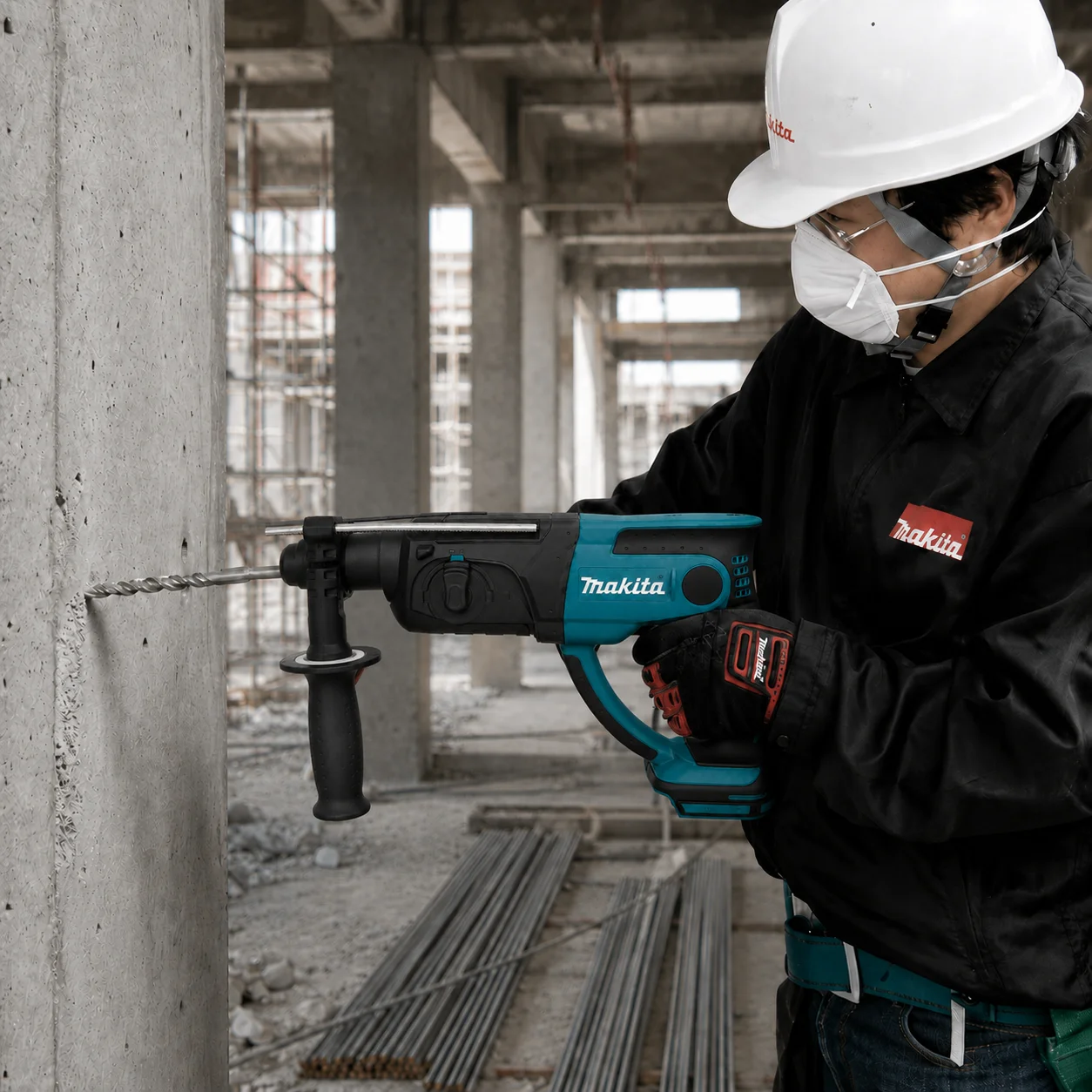 Original MAKITA Power Tools DHR202Z Hammer Drill 18V LXT Rotary Hammer SDS-PLUS Anti-vibration Electric Hammer