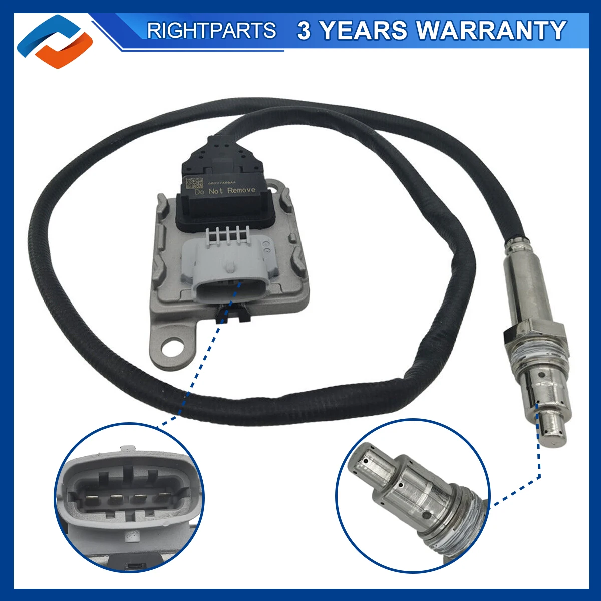 68227486AA Nitrogen Oxide Nox Sensor For Ram 2500 3500 4500 5500 6.7L Diesel 2015 2016 2017 5WK97360 A2C92496200-01 5WK9 7360