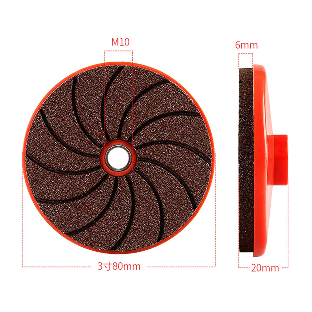3pcs Integrated Grinding Disc Angle Grinder Sand Pad Tile Trimming Grinding Metal Polishing  Disc For 100-type Angle Grinders