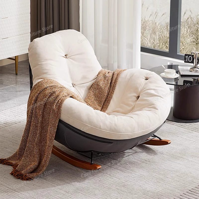 

Gaming Mobile Living Room Chairs Rocking Lounge Luxury Relax Chairs Designer Reading Comfortable Fauteuil Salon Home Furniture
