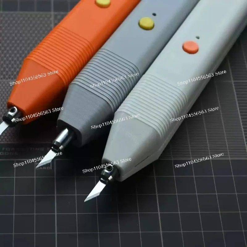 DIY Handheld Ultrasonic Cutting Knife Premium Ultrasonic Cutter with 5 Blades for 3D Prints Wood Plastic PCB Cutting