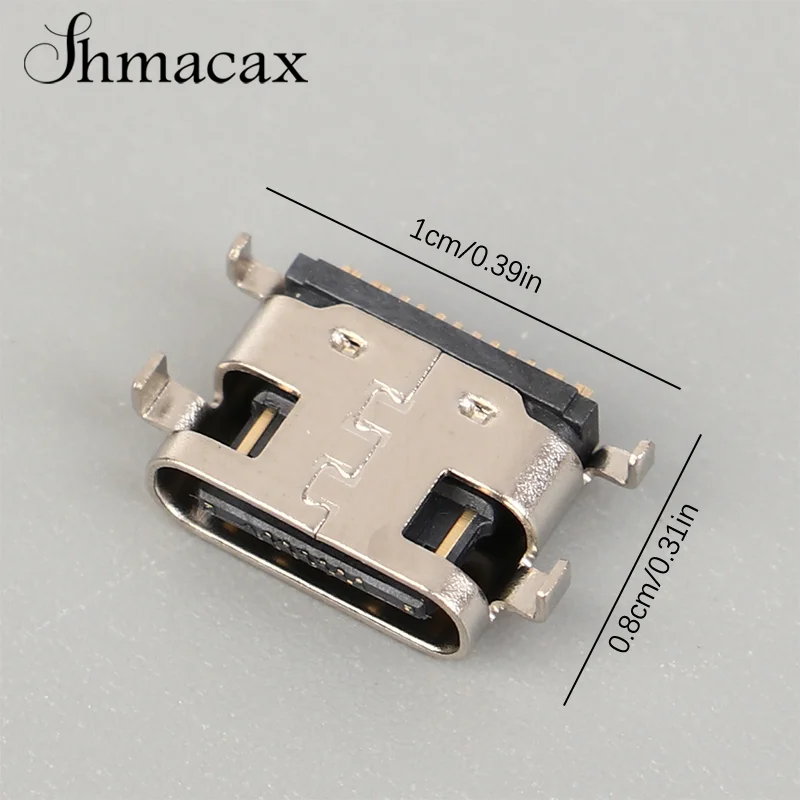 10PCS USB Type-C Charger Jack Port For Teclast M40 P20HD P20 USB C Charging Plug Dock Socket Connector