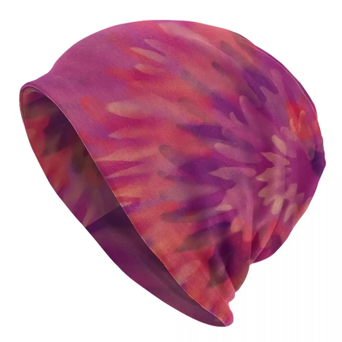 Tie Dye Beanie Hats Strawberry Swirl Trendy Caps Adult Unisex Kpop Skullies Beanies Winter Custom Warm Beanie Hats