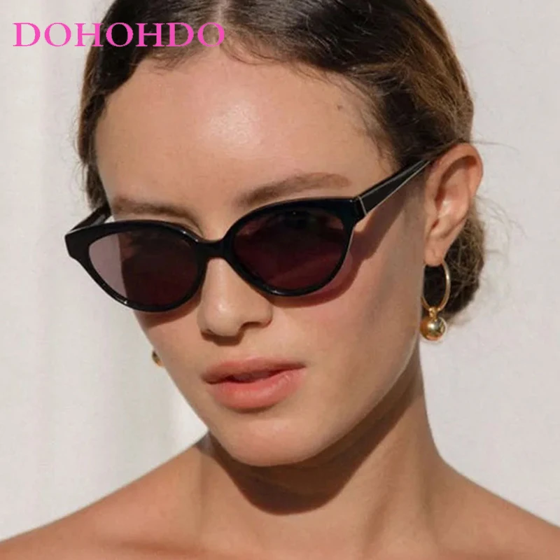 

Small Frame Cat Eye Sunglasses 2025 Glasses Fashion Personality Y2k Brand Design Sunglasses For Women UV400 Oculos De Sol Gafas