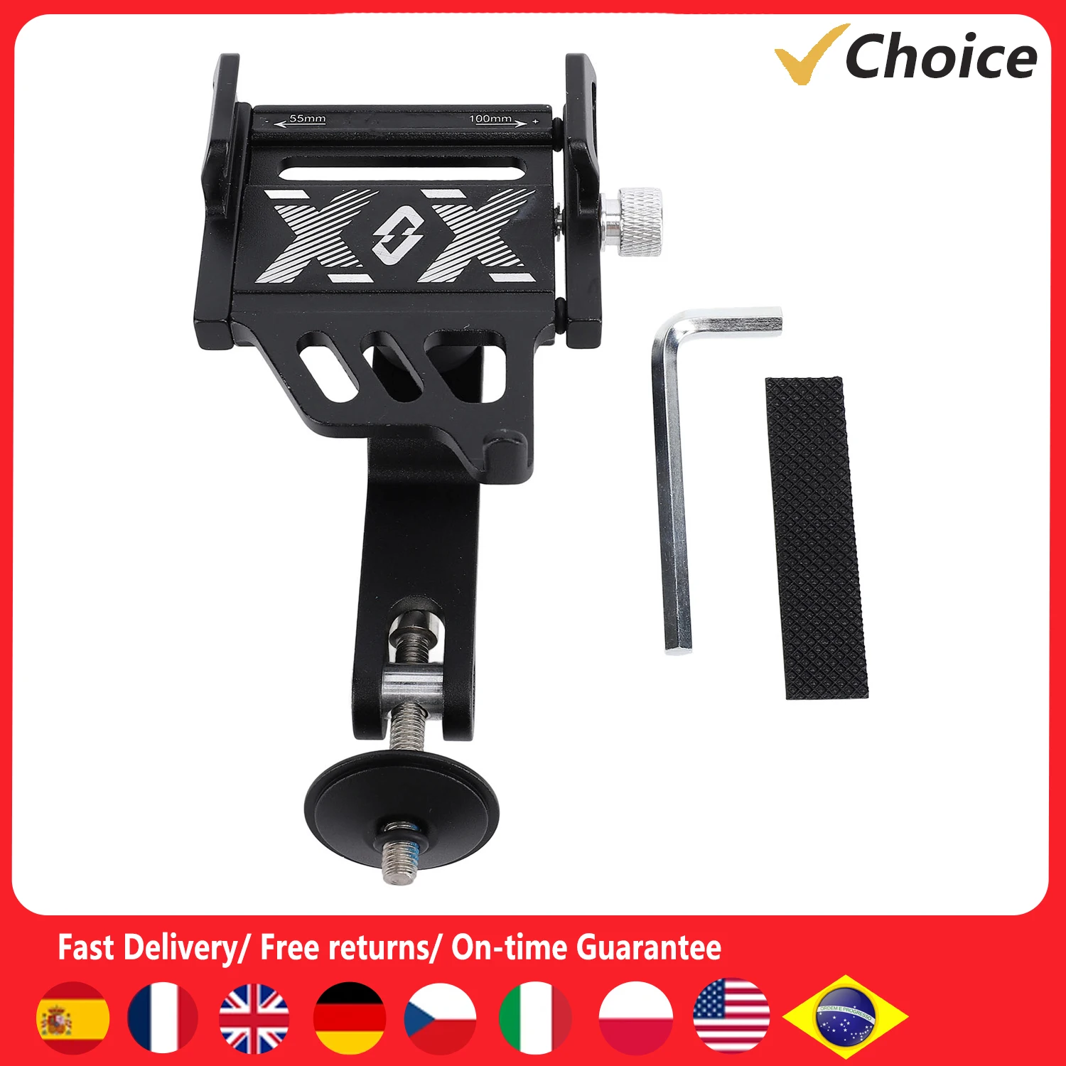 

Держатель для мобильного телефона на вынос, крепление для телефона, водостойкая гарнитура, верхний держатель для мобильного телефона для Road Mountain