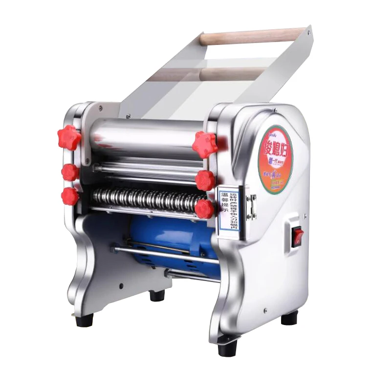 110V 220V Electric Household Dough Press Machine Stainless Steel Small Noodle Machine Commercial Dumpling Wrapper Machine