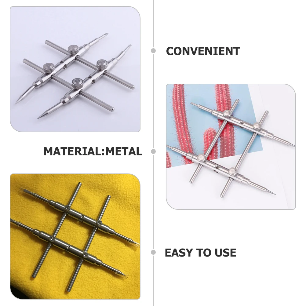 

Lens Repair Tools Metal Camera Opening Wrench Spanner Short Hair Detachable Design For Lenses Mapping Microscopes Telescopes