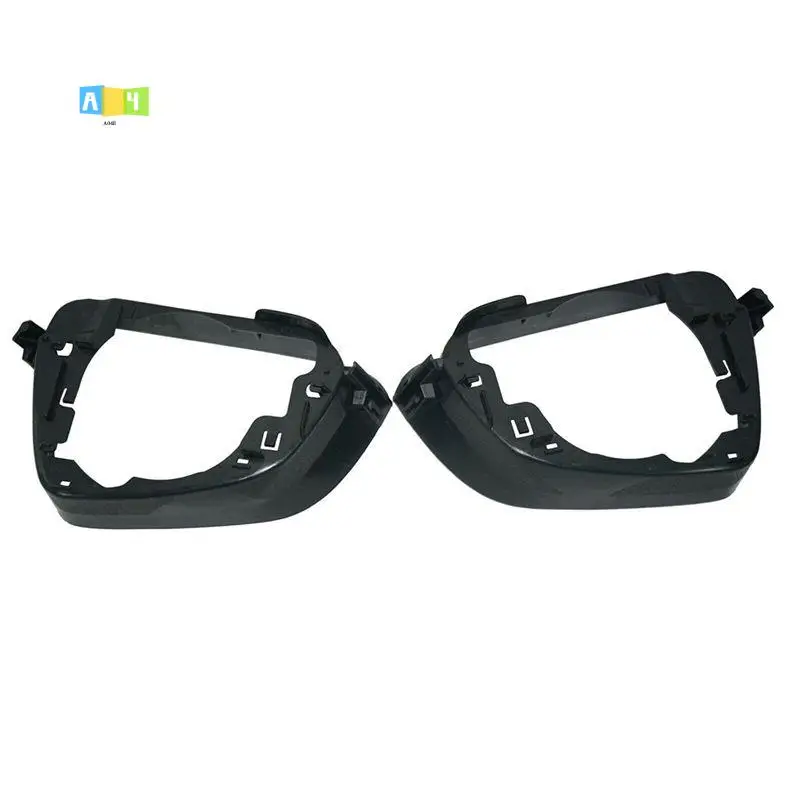 

A04E-1Pair Car Side Wing Rearview Mirror Cover Frame Black For Tesla Model 3 All Molde Accessories