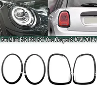 Para Mini F55 F56 F57 Cooper S JCW One 2014-2021 faro delantero/luz trasera anillo embellecedor envolvente decoración de luz de estilo