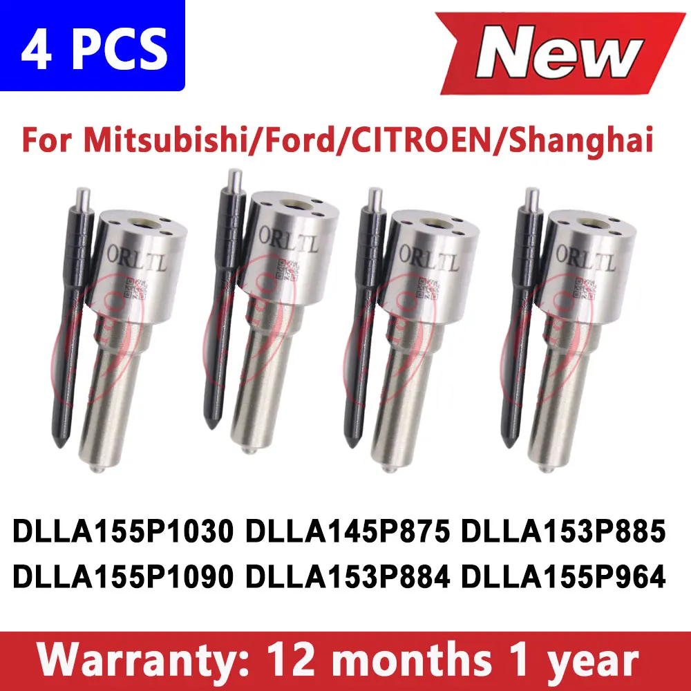 

4 PCS New Nozzle DLLA145P875 DLLA155P1030 DLLA153P885 DLLA153P884 DLLA155P1090 DLLA155P964 for Mitsubishi FORD SHANGHAI CITROEN