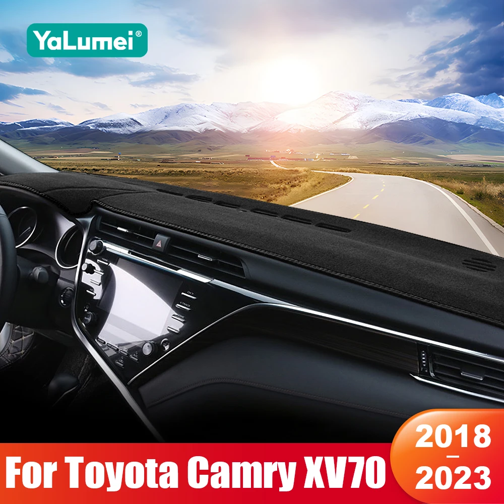 

For Toyota Camry XV70 2018 2019 2020 2021 2022 2023 Camry 70 Hybrid Car Dashboard Cover Dash Sun Shade Mat Pad Accessories