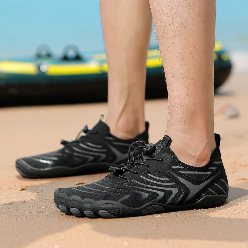 New Beach Barefoot Aqua Shoes Sneakers Women Men Quick Drying Breathable Wading Swimming Outdoor Non-Slip Sports Light Shoes