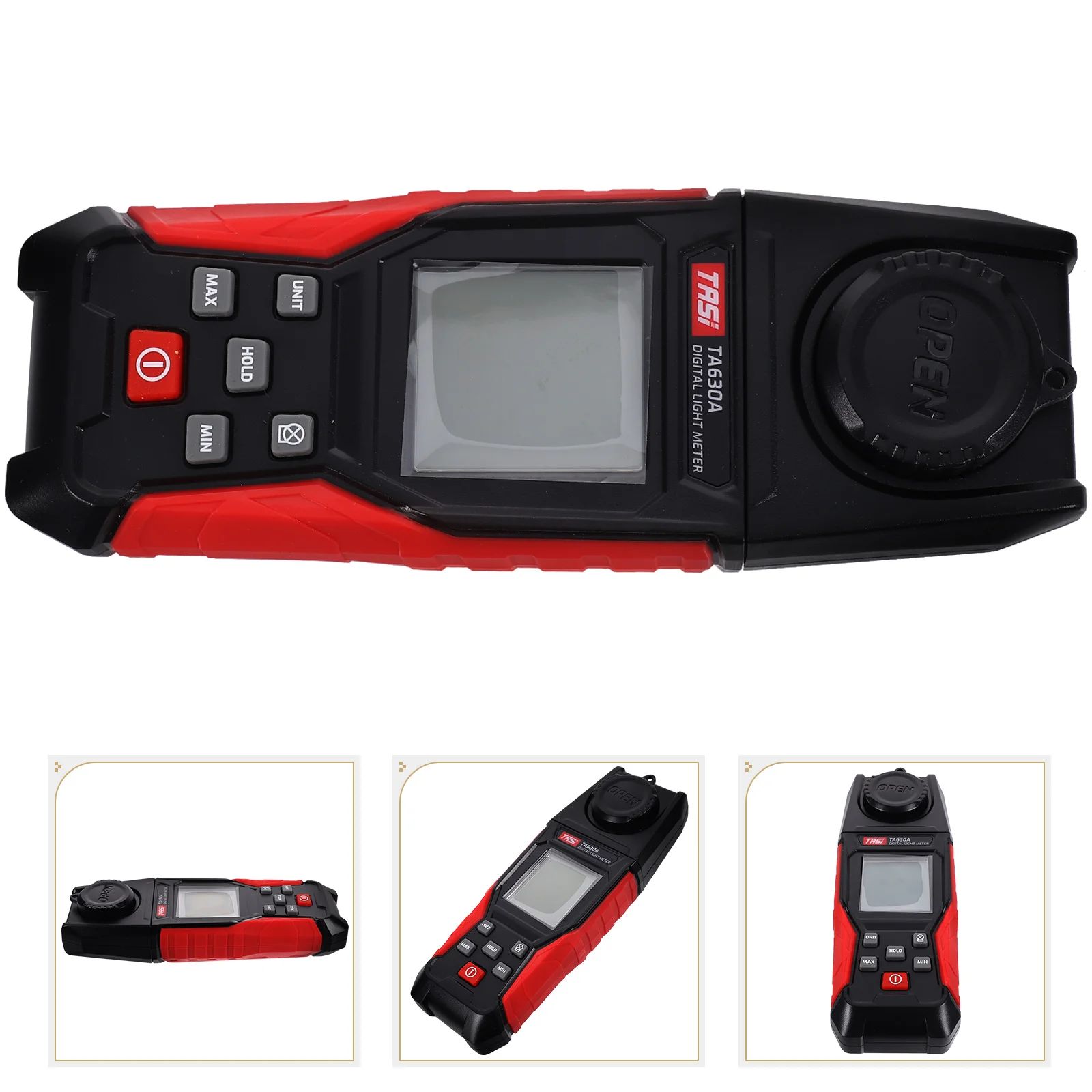 식물용 미터 디지털 디스플레이 광 광도계 휴대용 부드러운 고무 휴대용