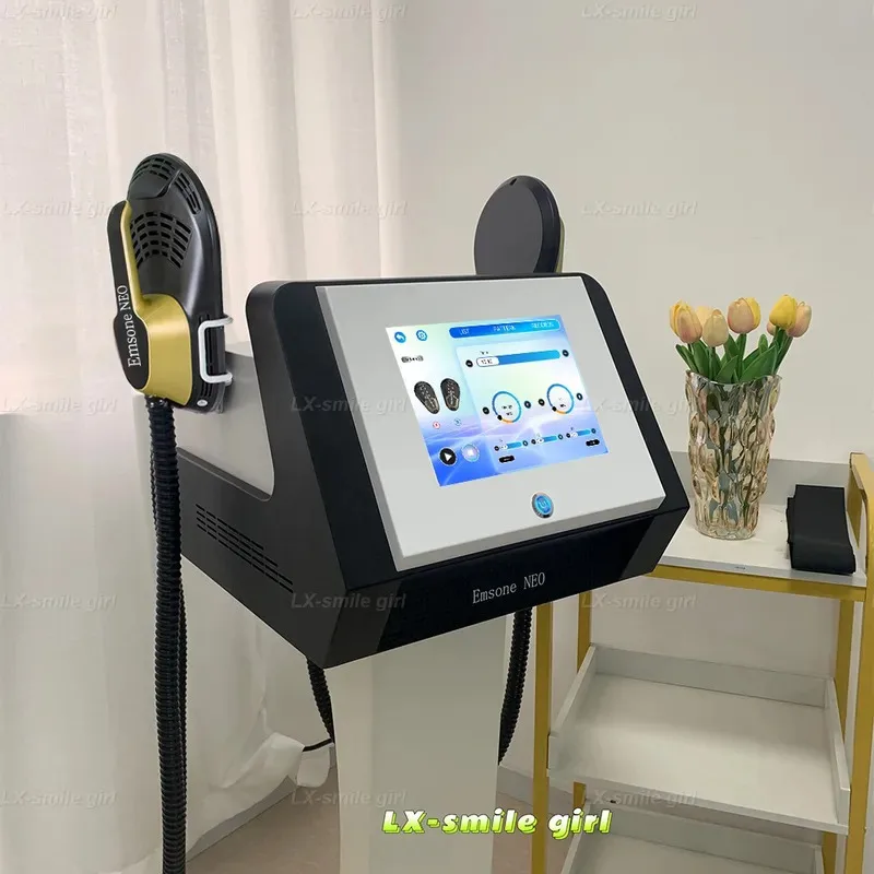 6500W Portable High-Intensity 200Hz HI-EMT Emsone Neo Body Fat Loss Sculpting Beauty Electromagnetic Coil Machine