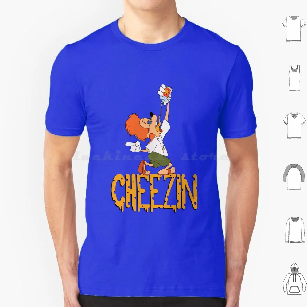 Cheezin T Shirt Men Women Kids 6xl A Movie Bobby Bobby Zimuruski Max Roxanne Retro 90s Blue Red Head Goof Troop Goof Cartoon