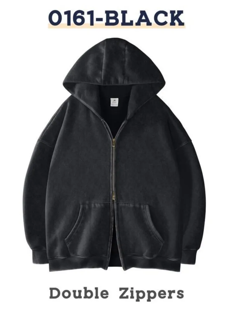 

Retro Zipper Solid Color Hoodie Autumn Winter Women's New Pocket Long Sleeve Sweatshirt Sudaderas De Mujer Hoodie Кофта