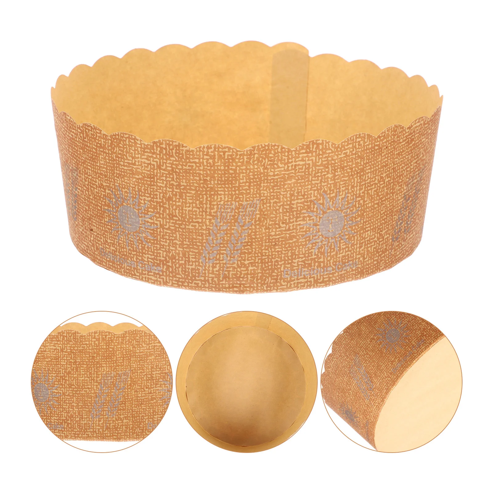 

100 Pcs Muffin Liners Jumbo Size Baking Cups for Cupcake Crumbcake Papers Holder Large