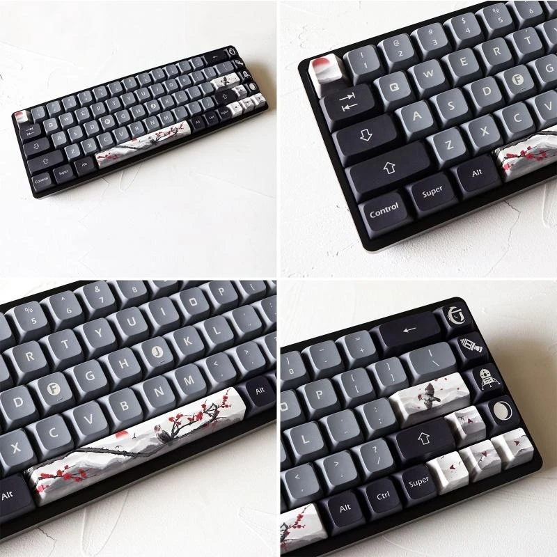 L4MD DIY PBT Keycaps 8PCS Direction เข้าสู่โปรไฟล์ OEM สำหรับฝาครอบคีย์สำหรับ Kailh Swi