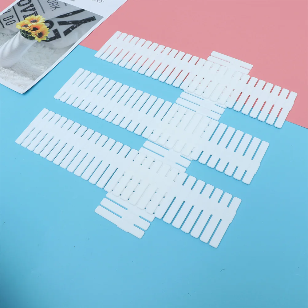 

Plastic Drawer Partition ganizer corrosion resistance DIY Free Combination long term use cut splice suitable drawers shelves