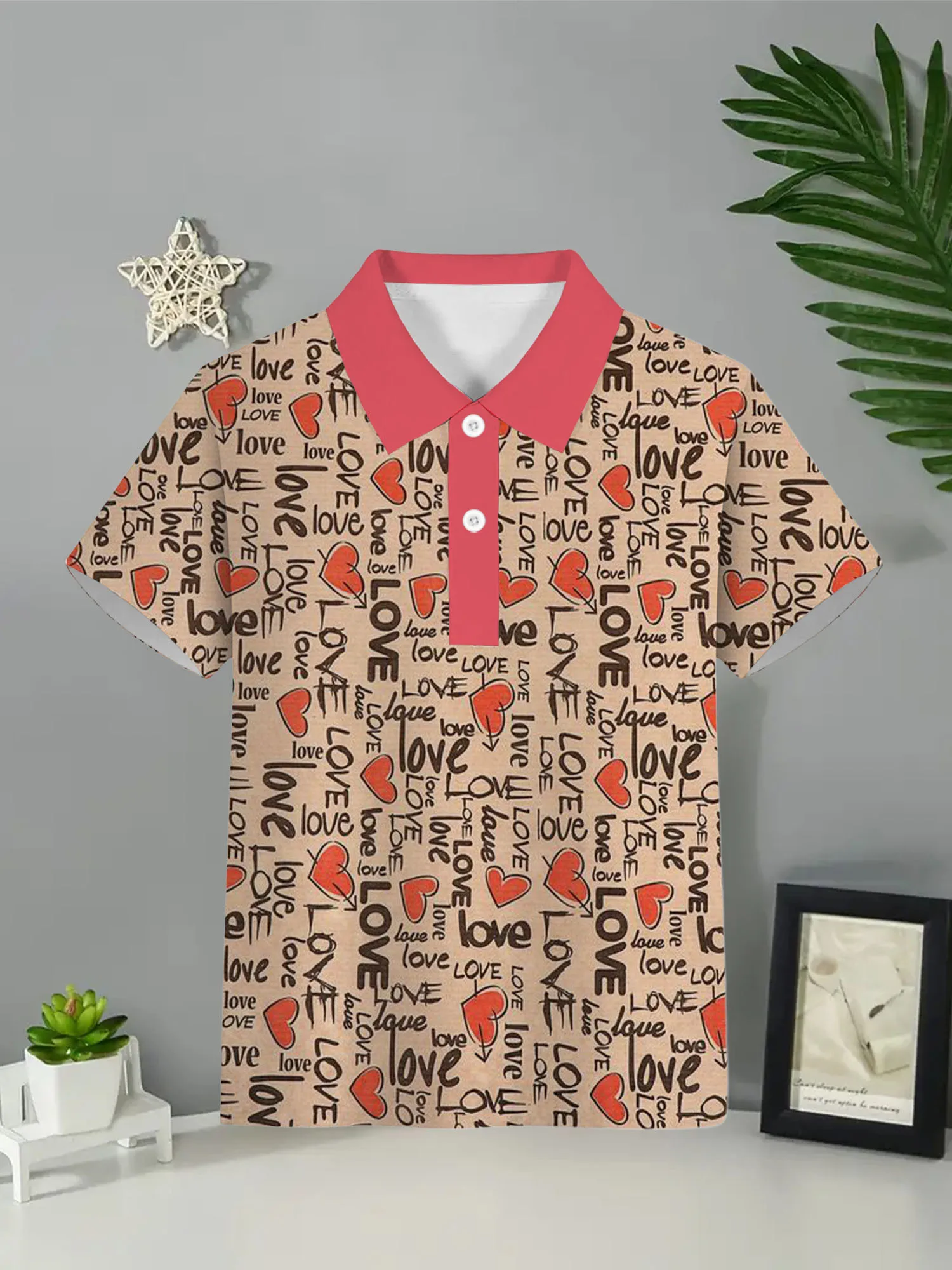 Color Printing Polo Shirts Top Clothes for Children Harajuku Fashion Children Top Short Sleeve Casual Cartoon Boy Polo Shirt