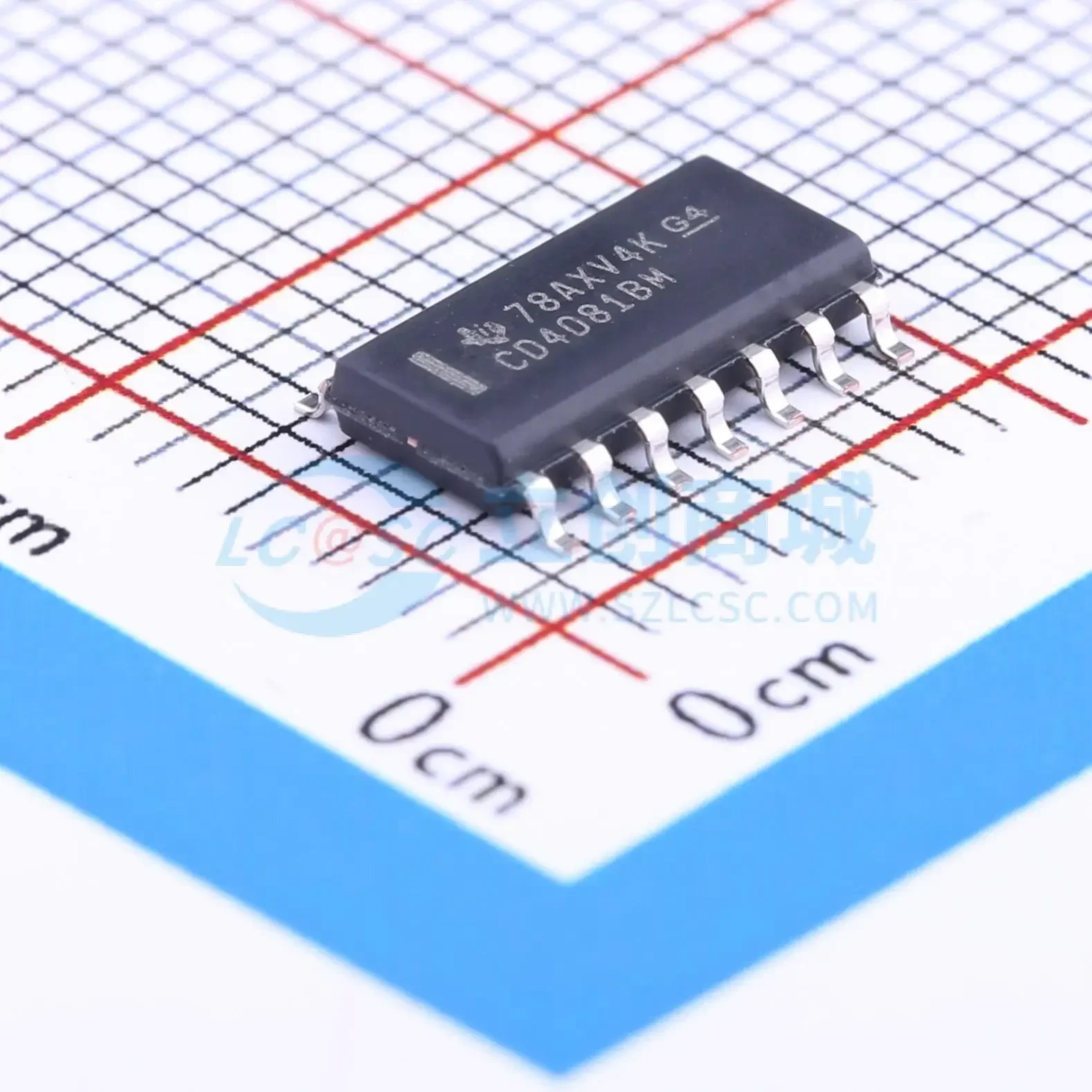 50pcs  TI   CD4081BM96 CD4081 SOP-14 CMOS