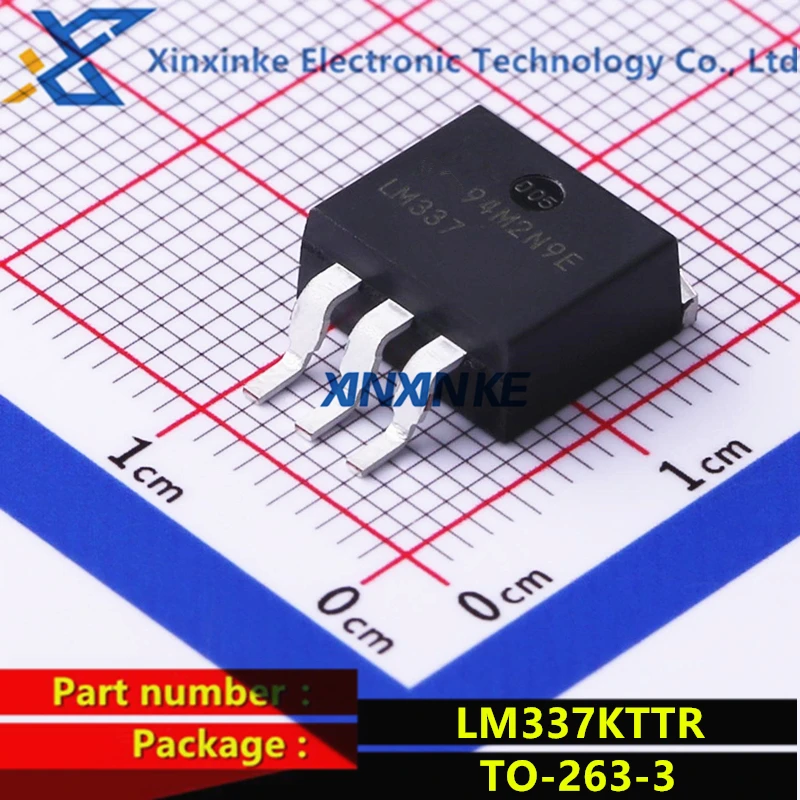 LM337KTTR TO-263-3 Linear Voltage Regulators 3-Pin 1.5A Adjustable Neg Vltg Reg Power Management ICs Brand New Original