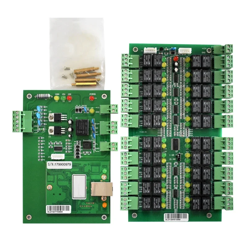 Painel controlador de acesso de elevador TCP/IP para gerenciamento de controle de acesso de armário de elevador