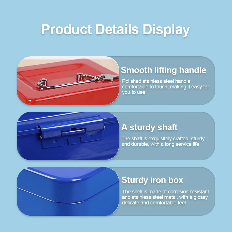 New Creative Cute Portable Storage Box Small Key Car Storage Box Home ID Storage Box