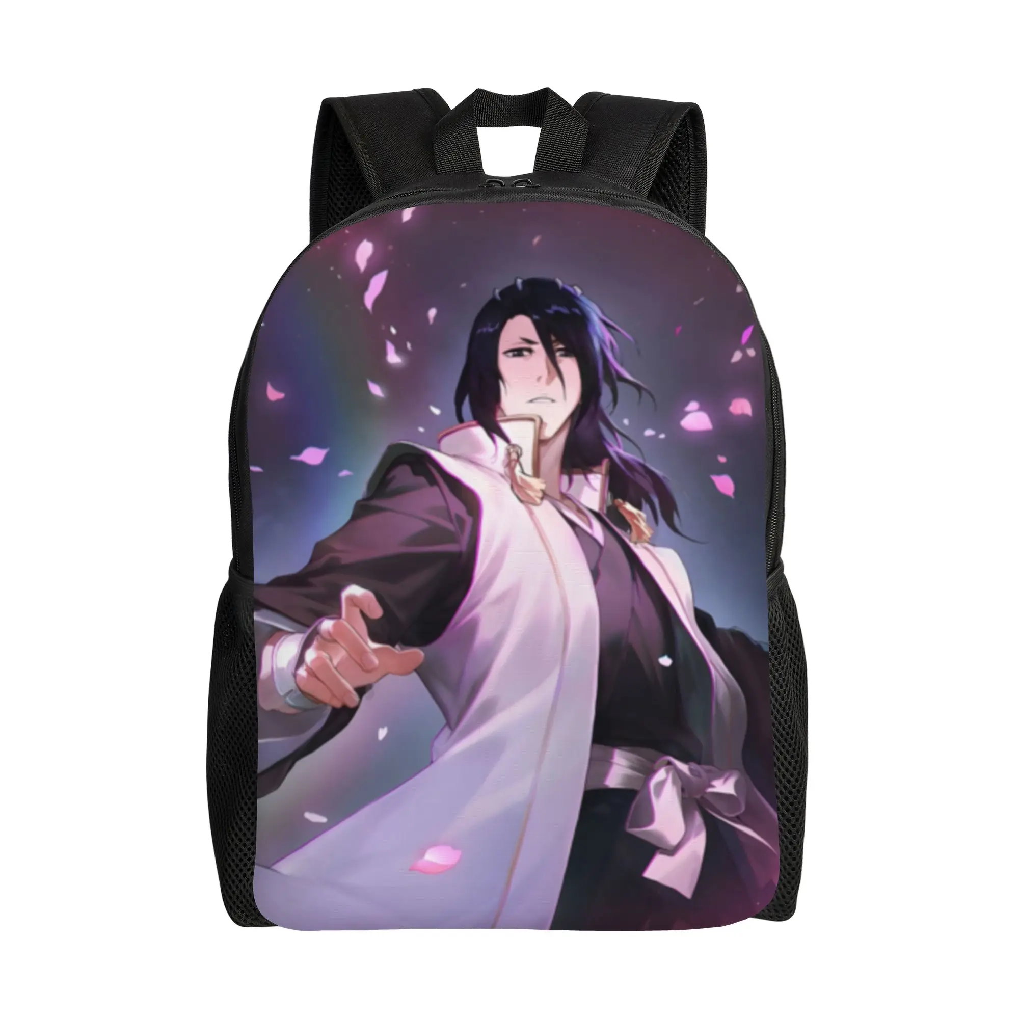 Bleach Handbag Back to school season Byakuya Kuchiki (2)  Dual-Use Backpack