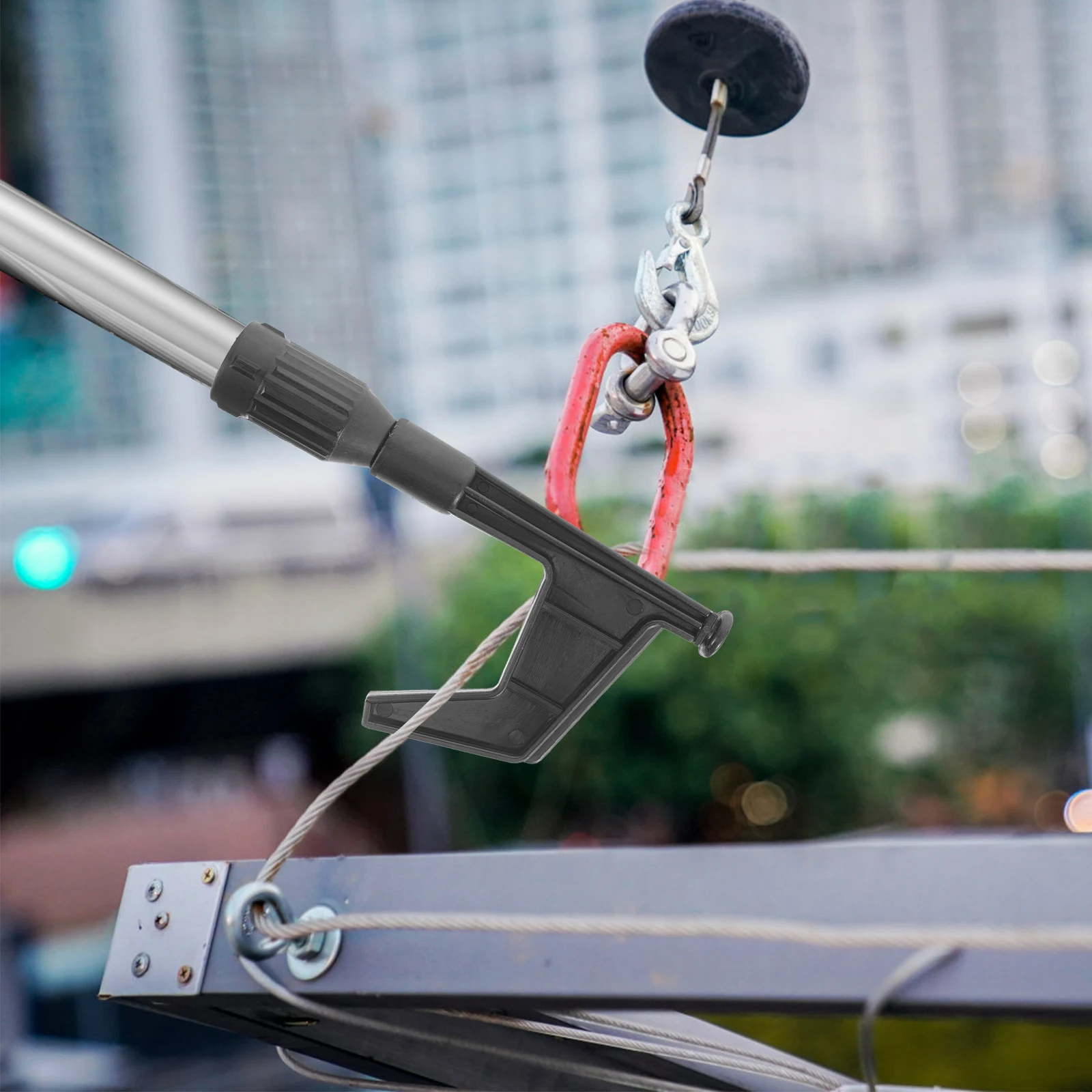 

Black Nylon Hook for Docking Yacht Kayak Fishing Boat Accessories Fishing Sailing Anchor Hardware Accessories