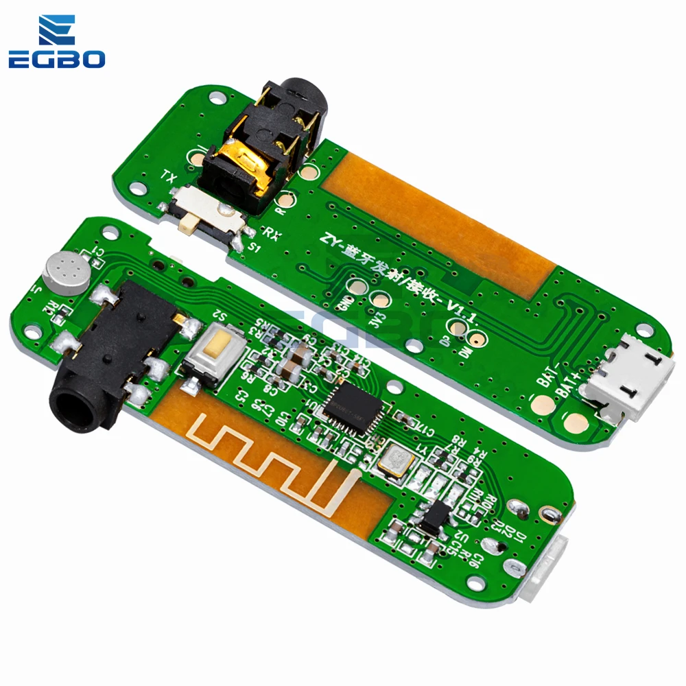 EGBO Bluetooth-compatible Transmitting And Receiving Module Stereo 5.0 Audio Receiving Transmitter Headphone Power Amplifier