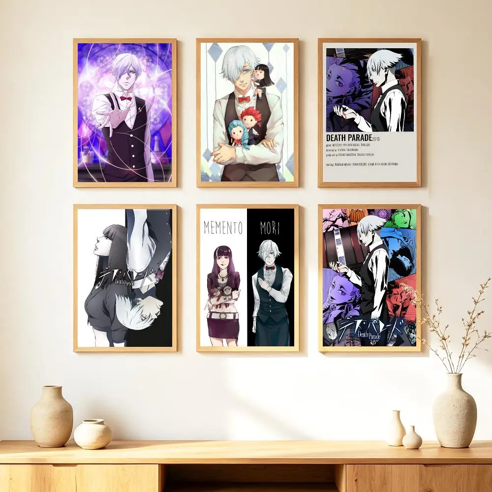 anime Death Parade Poster HD Poster Warm Home Decoration Suitable for Bedroom and Living Room Gifts Giving