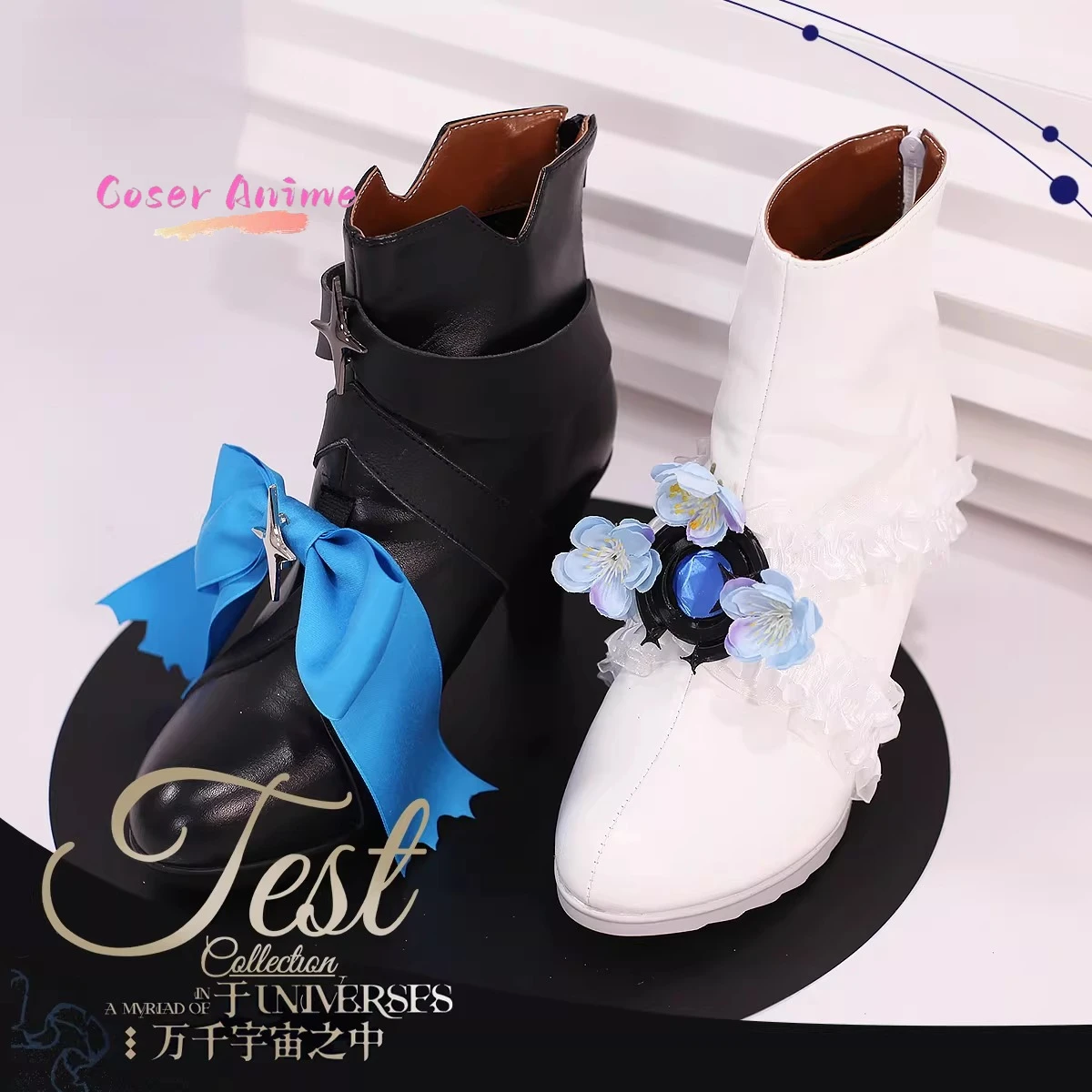 chaussures-de-cosplay-amiya-du-jeu-arknights-accessoire-de-personnage-d'anime-pour-halloween-et-fete-de-carnaval