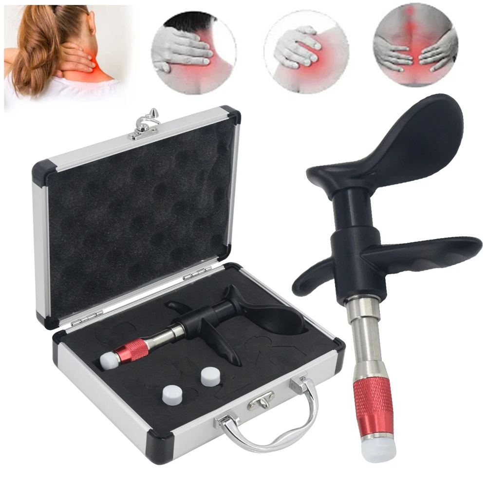 

Chiropractic Adjusting Tool Correction Spine Activation Gun Muscle Relax Pain Relief Physiotherapy Chiropractic Massager