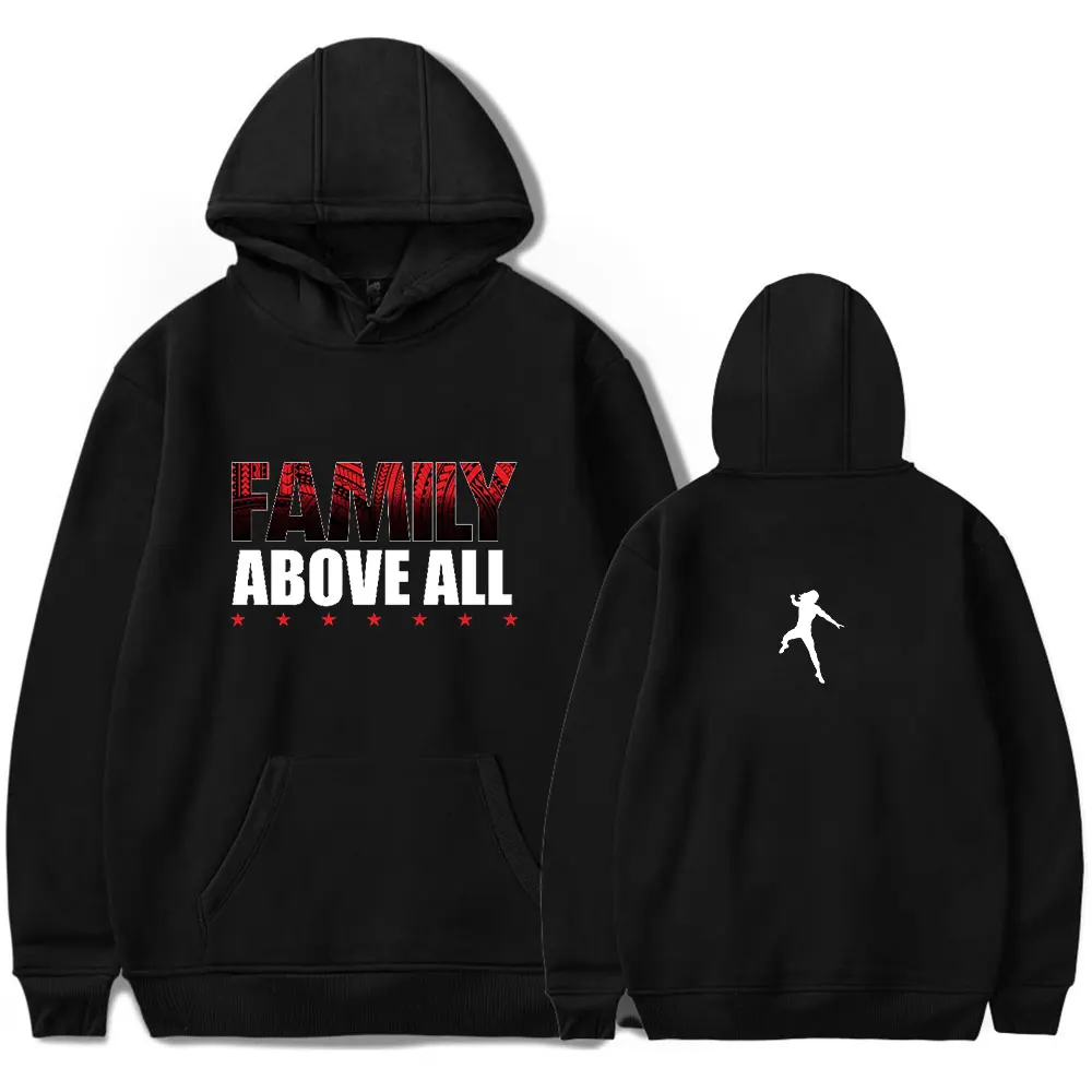 Roman Reigns Family Above All Hoodie Pocket Drawstring Man/Woman HipHop Hoodies Casual Pullover Streetwear Harajuku Top