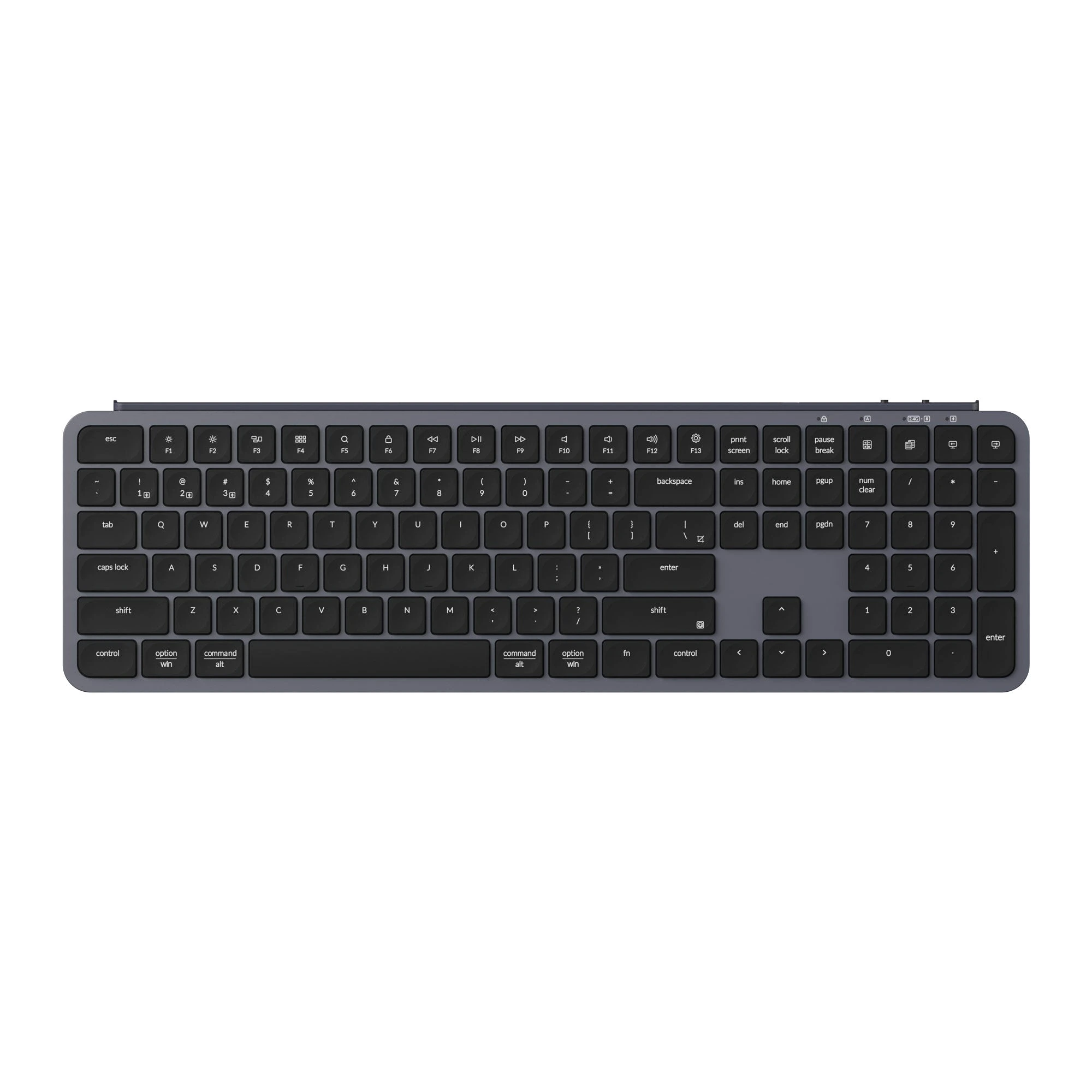 

Keychron B6 Pro ZMK Ultra-Slim Wireless Keyboard Full Size Portable Lightweight 2.4GHz & Bluetooth Connections