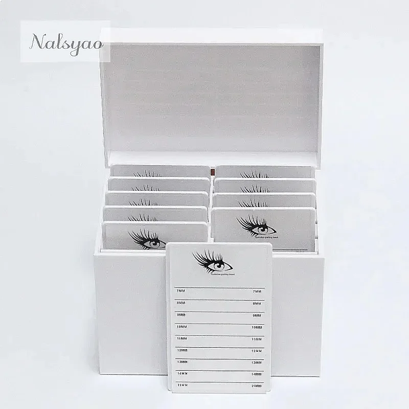 10 Layers Acrylic Eyelash Extensions Storage Box Lash Tile Palette Organizer Beauty Salon Wholesale