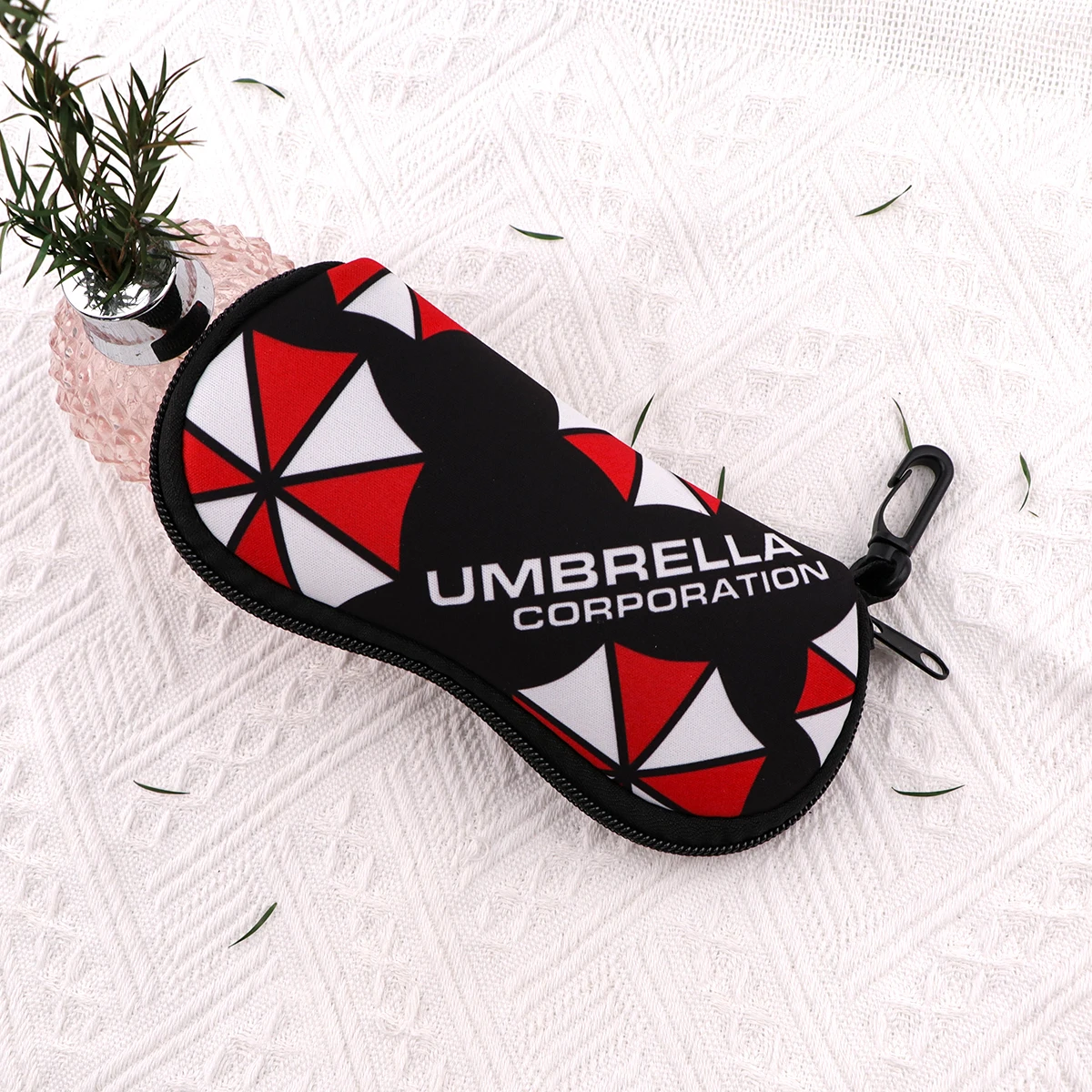 Umbrella Pattern Shell Eyeglasses Protector Bag Women Men Portable Sunglass Case Fashion Glasses Bag 1pc