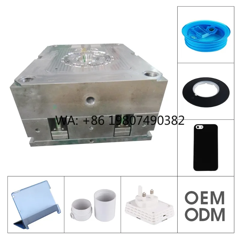 High Precision Polycarbonate ABS PP  Mould NAK80 Steel ISO Certified for Mobile Phone Case Molding Production
