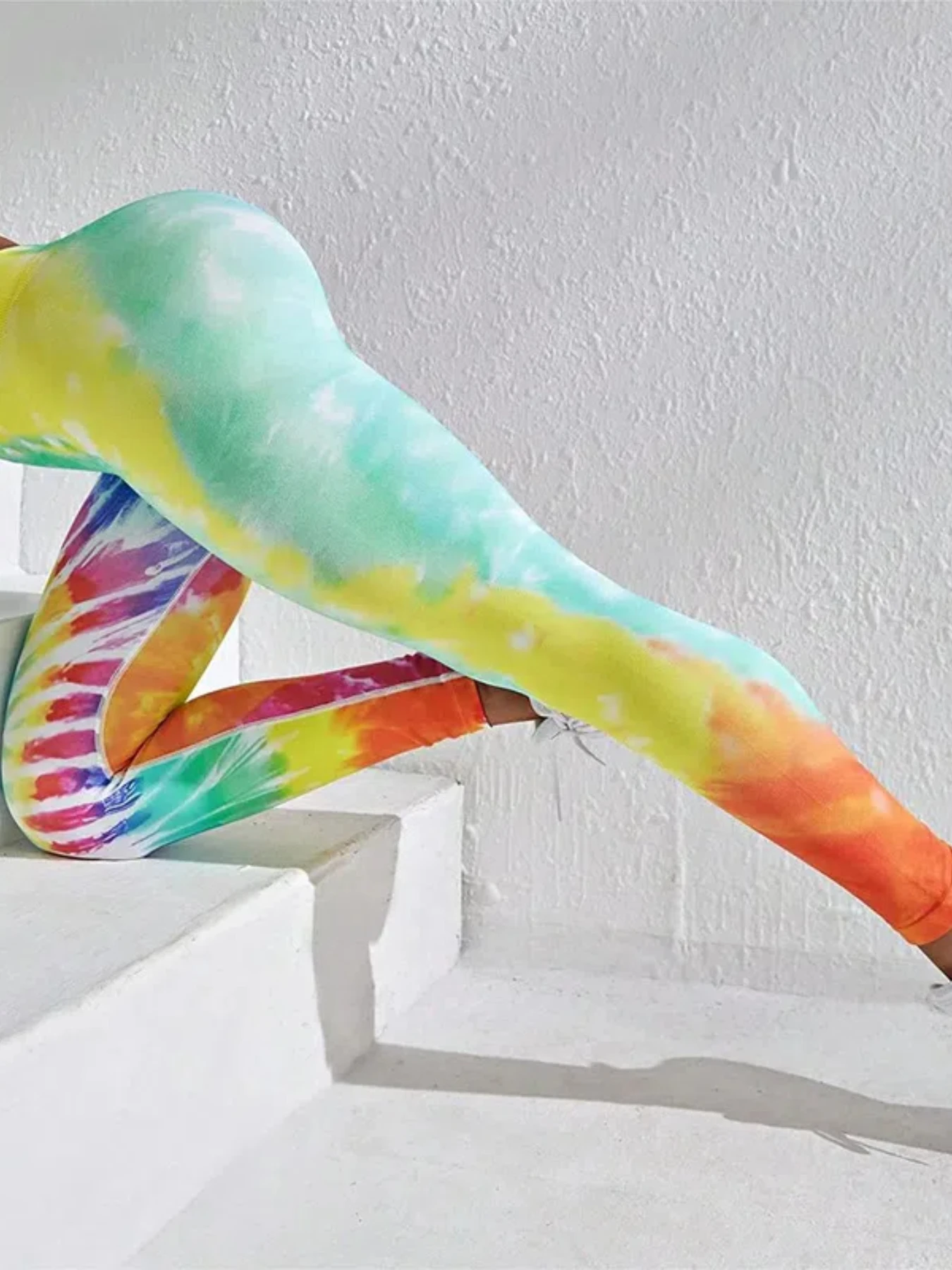 

New 3D Colorful Printed Women's Yoga Pants Outdoor Sport Tight High Waist Pants Spring And Autumn Madam Gym Fitness Clothing ﻿