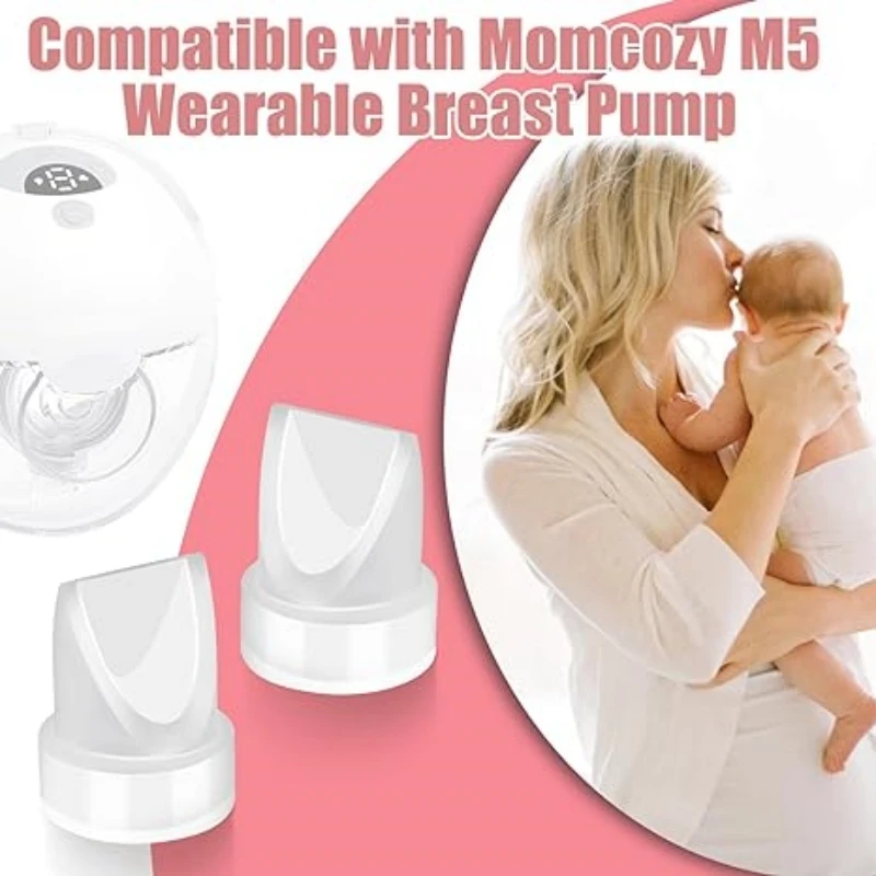 Duckbill Valves 12mm Compatible with M5 Wearable Breast Pump Replacement Pump Parts Accessories for M5 Breast Pump