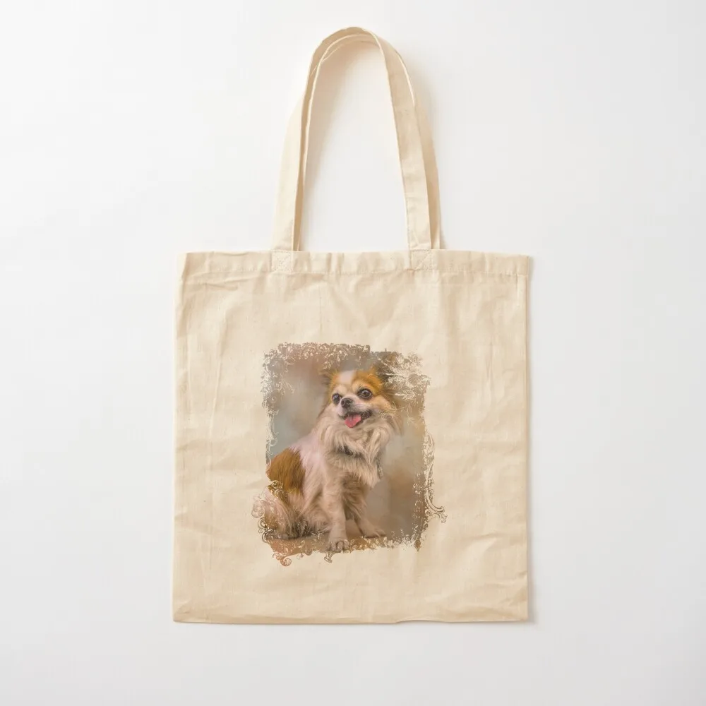 

Sweet Chihuahua Tote Bag custom tote bag Canvas Fabric bag Canvas Tote