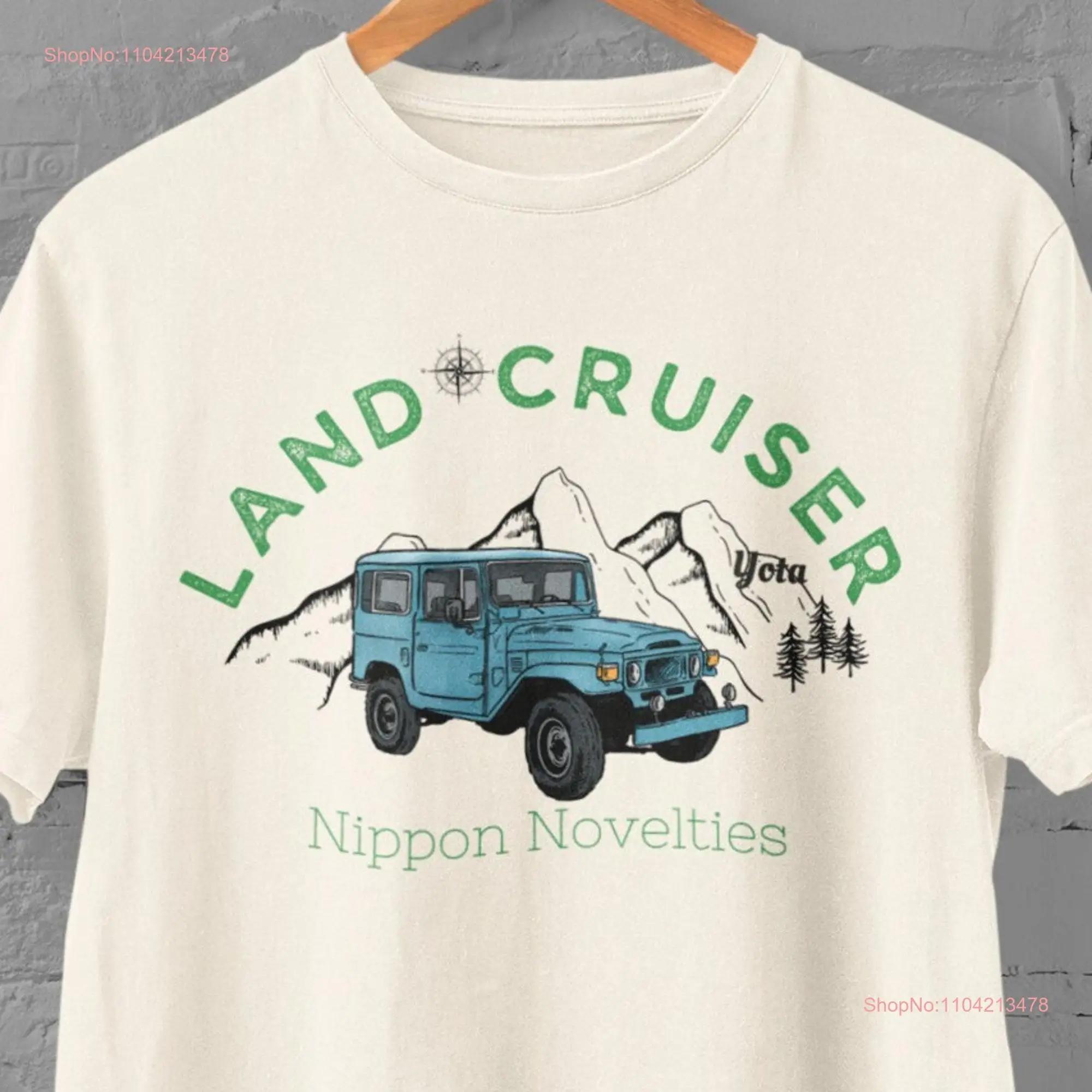 Landcruiser Mountain View T Shirt long or short sleeves