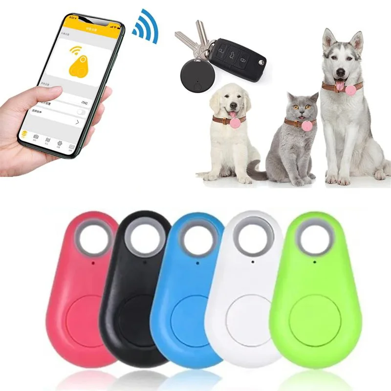 5pcs Smart Bluetooth Tracker Key Locator Pet Anti Lost Sensor Device Mini GPS Tracker For Kid Car Pets Wallets Luggage Suitcases