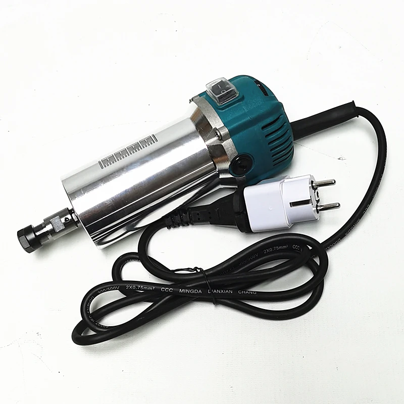 

【2026】1500W Air Cooled CNC Router Spindle Motor 64mm Diameter ER11 Collet Chuck for Woodworking 220V 110V for CNC Engraving Mill