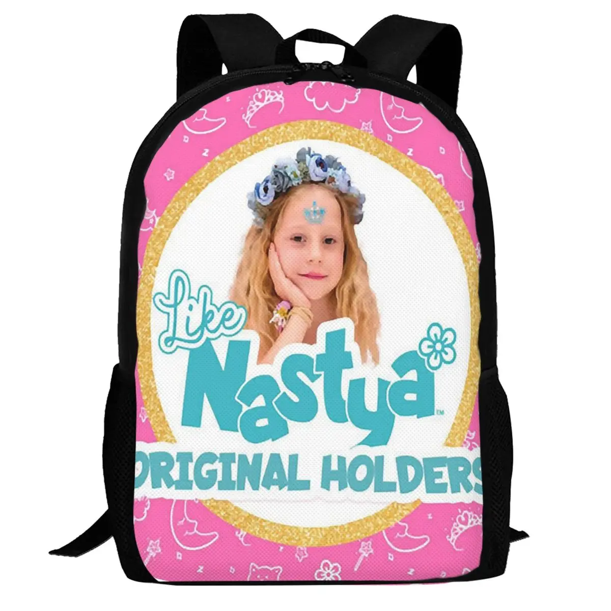 

Рюкзак Lovely Like Nastya, вместительный, для детей, школьный, на каждый день, сумка через плечо для мужчин и женщин