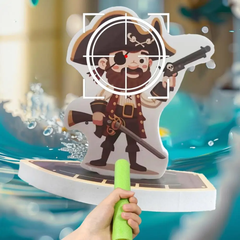 EVA-Material, Wasserspielzeug für Kinder, Puzzle-Design, Wasserspiel, Baby-Badespielzeug, Schlagpiraten, Baden, Spaß beim Spielen im Wasser, Spielzeug