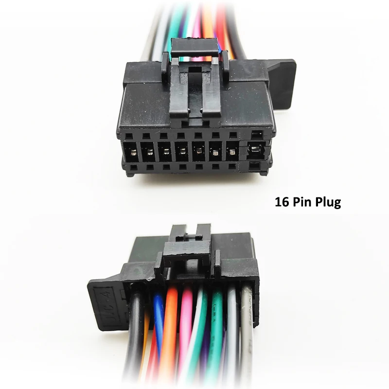 Cablaggio Stereo 16 Pin A Mini ISO 8 Pin – Adattatore Aftermarket Per Autoradio Pioneer (2003 E Successivi)